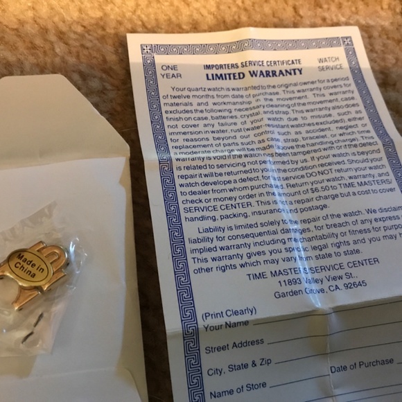 Paul Sebastian Timeless Treasure Watch - Picture 4 of 7